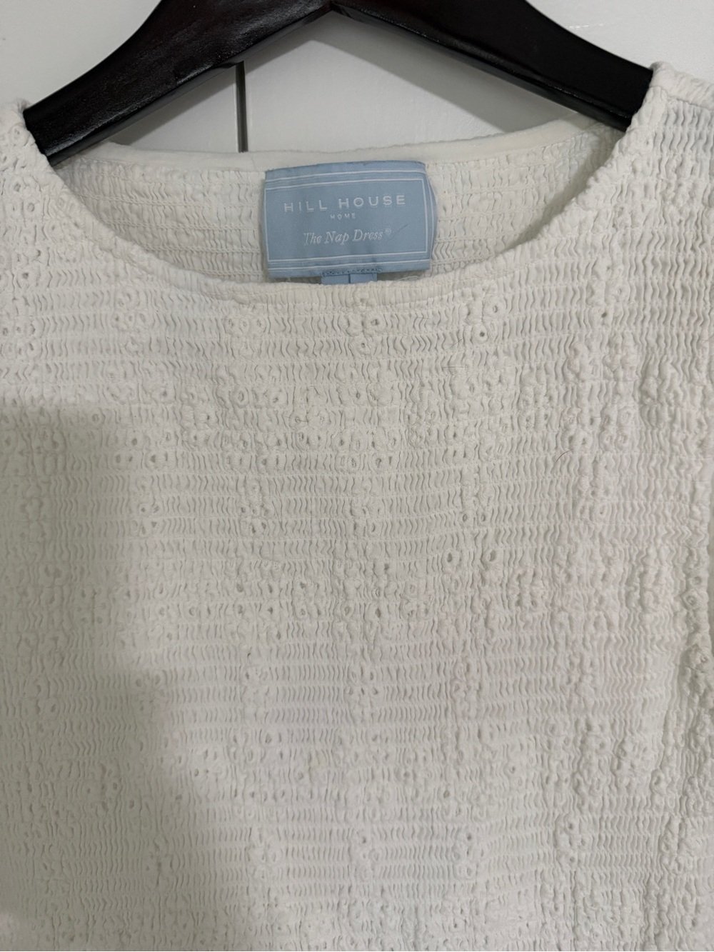 Hill House Home White Eyelet Nap Dress View 2